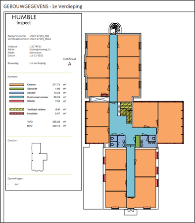 Floorplan - Koninginneweg 11, 1217 KP Hilversum